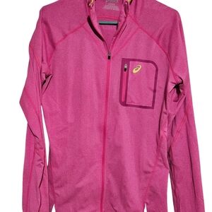 ASICS Women's Pink  Fugi trail hoodie